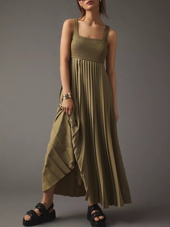 Anthropologie Dresses & Skirts - NWOT Anthropologie Mare Mare Pleated Maxi Dress